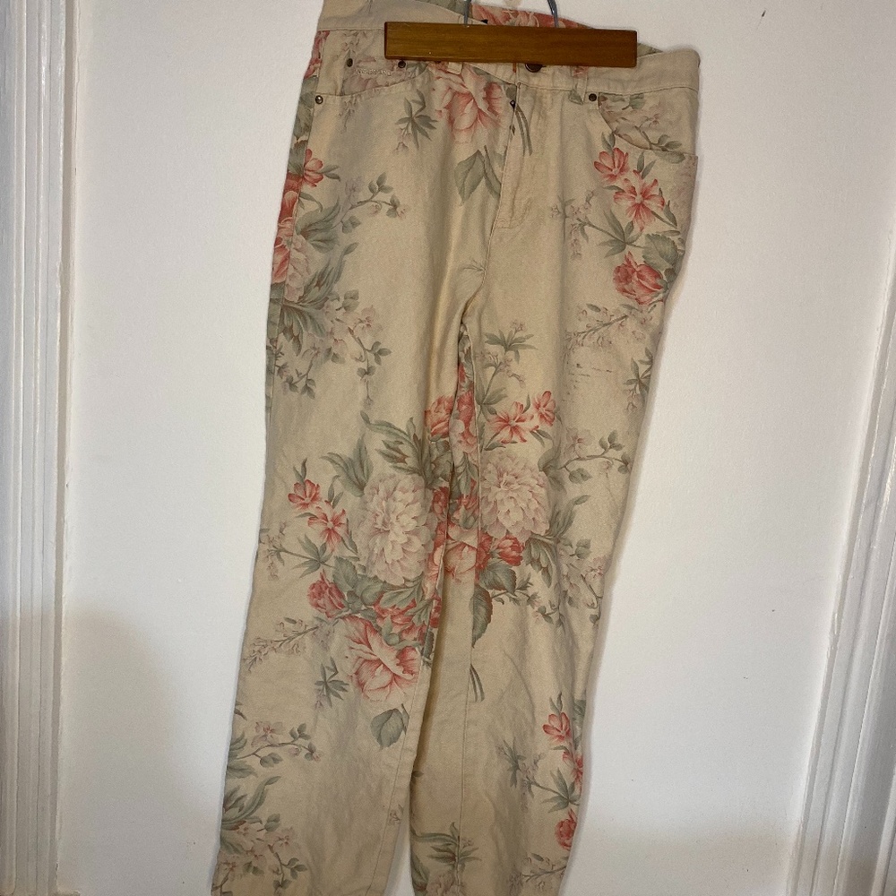 Ralph Lauren floral pants